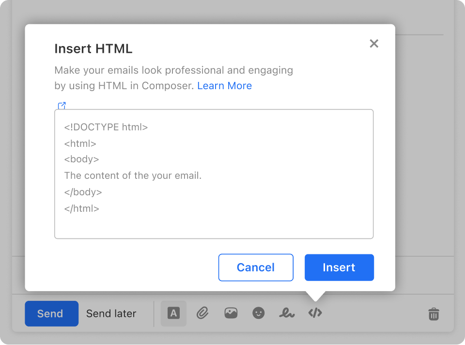 Higher response rate feature
